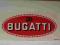BUGATTI AUTO  -NAKLEJKA -Pamiątka z lat 80-tych