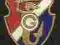 Gwardia Warszawa - stara emalia