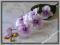 K37 STORCZYK gałązka ŚLICZNE kwiaty 5.cream/violet
