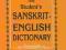 Sanskrit-English Students Dictionary