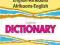 One to One bilingual dictionary English-Afrikaans,