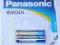 Bateria alkaliczna LR03 Panasonic Evolta AAA R03