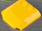 LEGO dach pojazdu 4x4x2/3 żółty - 45677