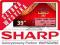 SHARP LC39LE752V 3D Sklep patronacki Warszawa RATY