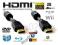 KABEL HDMI-HDMI 2M 1.4 FULL HD 3D POZŁACANE WTYKI