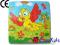 Puzzle drewniane 9 el. Ptaszek.Eco-Kids.CE