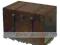 Kufer skrzynia z drewna skóry i metalu ETC-CQL/3