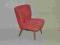 FOTEL ART DECO VINTAGE KLUBOWY DESIGN