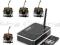 zestaw monitoring USB + 4 kamery bezprzewodow WIN7