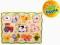 UKŁADANKA DREWNIANA PINEZKI ZWIERZĘTA 5067A