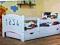 NOWOŚĆ Łóżko123 160x80+szuflada+materac GRYKO KOKO