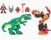 FISHER PRICE IMAGINEXT DINOZAUR ALLOZAUR W6349