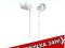 SŁUCHAWKI DOUSZNE SONY MDR-EX50LPW BIAŁE PL GW