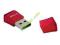PNY32GB USB2.0 MICRO SLEEK FDU32GBSLEEKRED-EF