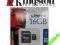 KINGSTON KARTA PAMIĘCI MIC SDC 16GB+ADAPTER PROMOC