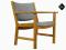 HANS J.WEGNER GETAMA FOTEL DANISH DESIGN