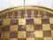 Stary mosiężny stolik szachowy ART DECO