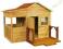 Drewniany domek ogrodowy dla dzieci - NATALIA