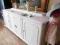 komoda  rtv  ,shabby chic,bielona , ludwikowska