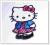 APLIKACJA TERMO, NAPRASOWANKA Hello Kitty-KRATKA