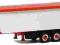 Herpa 670280 Naczepa Kempf biała, plandeka czerw.