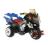 WIELKI MOTOCYKL BATBIKE BATMOBILE MOTOR 6V CHOPER