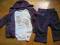 Wójcik Super dresy H&amp;M śliczny fioletowy 6-9m