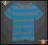 3465-33 __CASUALOWY T-SHIRT STRIPED BLUE 92 CM__