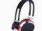 Słuchawki MHP-903 Black/Silver/Red 150cm