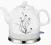 NOWY CZAJNIK Elektryczny PORCELANA WZÓR W-wa