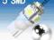Żarówki LED postojowa żarówka W5W T10 5SMD
