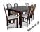 Producent Sandow stół 90x160x200 + 6 KRZESEŁ