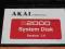 Akai professional S2000 system disk version 2.0