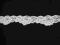 FRANCUSKA wąska biała  piękna koronka 1,7m
