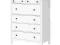 ikea HEMNES - komoda 6 szuflad BIAŁA POŁYSK HIT!