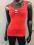 N271* REWELACYJNY TOP KOLOR CZERWONY ROZM. 32/34