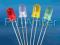 DIODY LED 5mm DYFUZYJNA kolory 14,90zł/100szt HURT