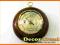 BAROMETR WISZĄCY OKRĄGŁY ZŁOTY ZEGAR 090700 KIELCE