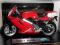 CAGIVA MITO 125 CZERW. WELLY 1:18