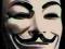 V For Vendetta Mask - Anonymous plakat 61x91,5 cm