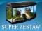 AKWARIUM 60 PROFIL CZARNE + FULL ZESTAW - PRO 1