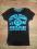 Śliczna czarna koszulka nadrukiJOSEF jak nowa34/36