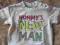 Świetny t-shirt rozm 68, Mothercare, Mummy's man