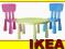 IKEA zestaw16 MAMMUT 2x krzesełko stolikO +GRATIS