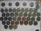 Duży zestaw monet miedzioniklowych z okresu PRL-u.