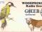pocztówka DZIĘCIOŁ ZIELONY I KROWA - CB RADIO 1986