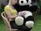 WIELKA PANDA 100cm.Serce z Nadrukiem GRATIS!!!