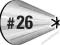 WILTON TYLKA DO DEKORACJI NR 26 GWIAZDKA 402-26