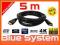 KABEL PRZEWÓD HDMI # VER.1.4 # 3D # GOLD 5M # Pń