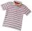 GEORGE T-shirt POLO paseczki 134-140 cm, 9-10 lat